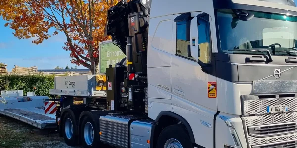 Tracteur grue